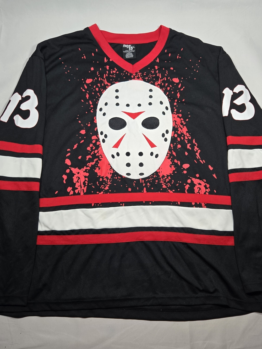 Jason Voorhees Friday The 13th Hockey Jersey Mens XXL Horror Halloween